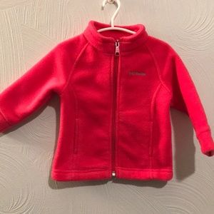 6-12 month Columbia Zip-up Fleece
